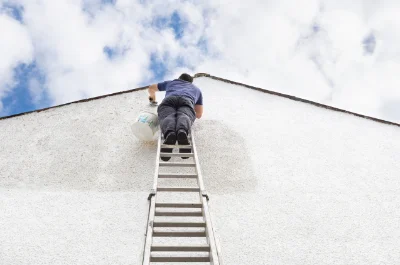 Peinture extérieure à Monthelon — façades et ravalement